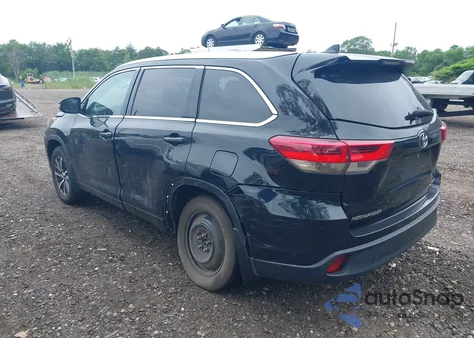 2018 Toyota Highlander Xle from USA, damaged, VIN 5TDJZRFH7JS863016